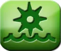 micro hydro icon