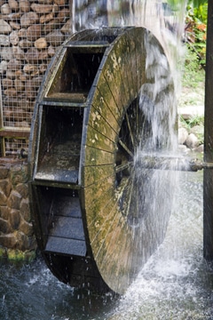 Hydro Power is a Clean Power Source from Moving Water